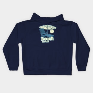 Beach and chill Kids Hoodie